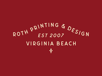 Roth Printing & Design Shirt Graphic graphic type virginia beach