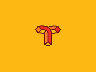 T font letter t type typography