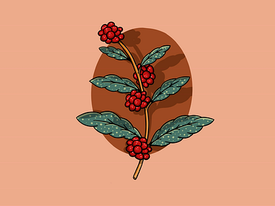 🌿 branch illustration ipad pro leaf procreate