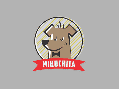 Logo for pet shop graphic design illustration logo