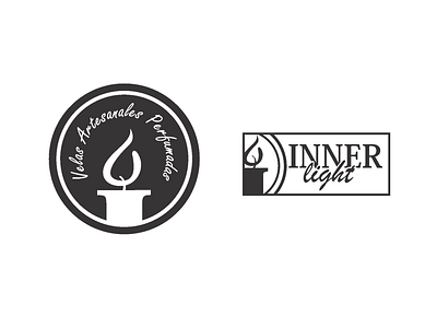 Candle Company Logo branding design graphic design