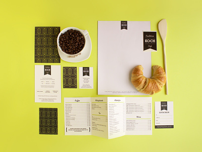 Koch Branding branding café coffee food graphic design