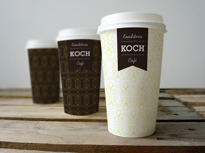 Café Koch | Branding branding café coffee cups designcoffee food „graphic