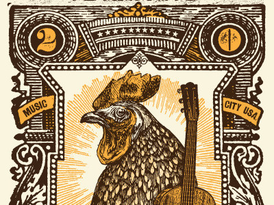 Zac Brown Band Poster zac brown nashville gigposter poster screen print concert music limited edition