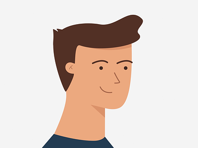 Cowlick life 2d after effects character character design illustration