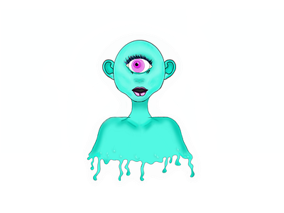 1 eyed alien