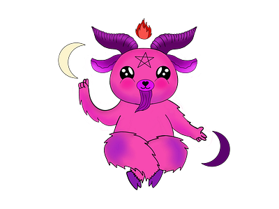 kawaii baphomet