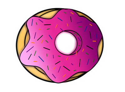 pink donut