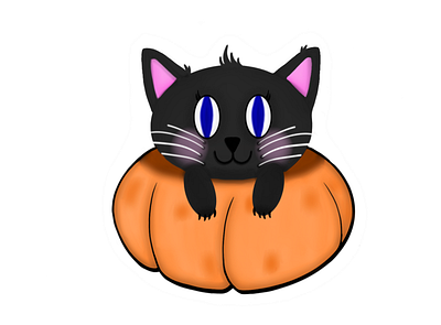 pumpkin kitty