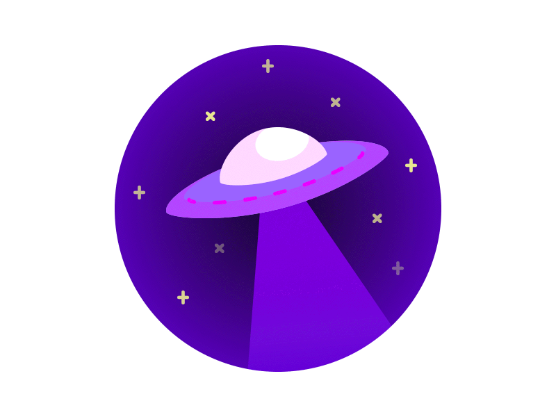 UFO Icon animation gif icon icons illustration spaceship svg icon ufo vector icon