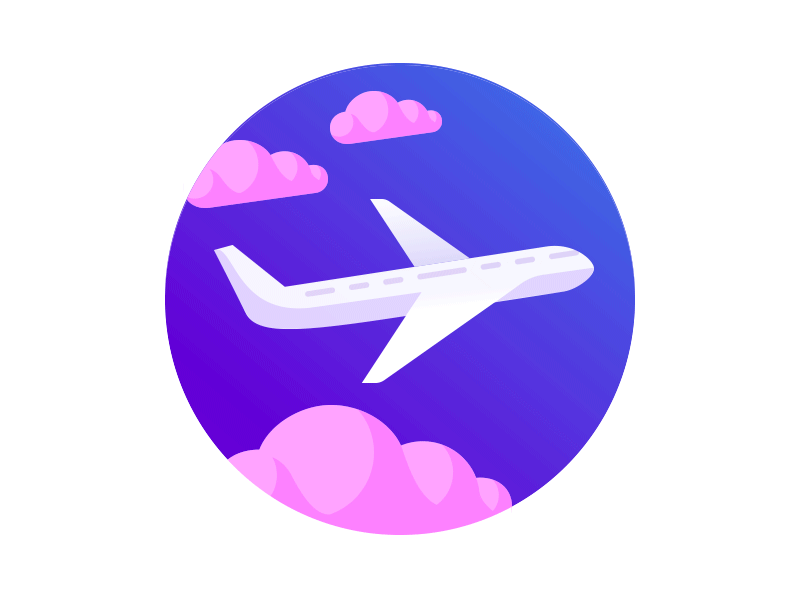 Plane Icon airplane animation gif icon icons illustration plane svg icon vector icon