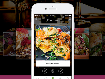 Foodie App app apple food ios mobile
