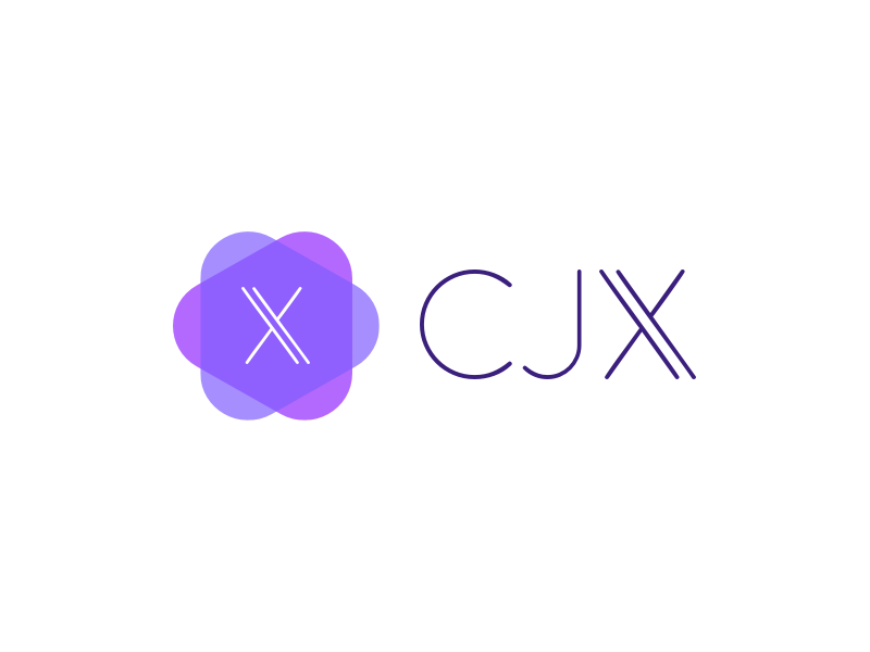 CJX Logo Concept brand logo cryptocurrency bitcoin
