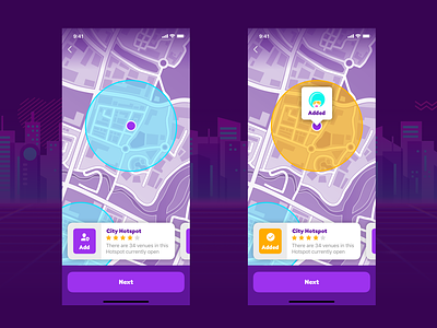 Venues - Mobile App Concept app interface map mobile ui ux