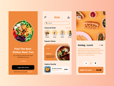 Dish - food & chef discovery app
