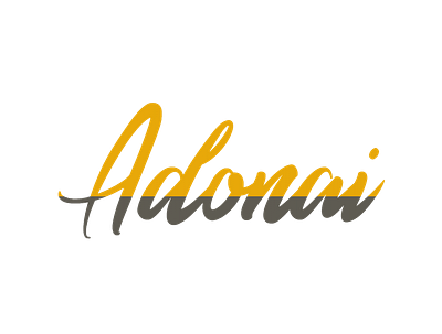 Adonai Hair Care (Brand Logo) branding design logo