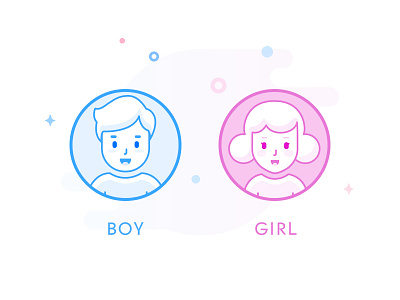 Gender Select Icons