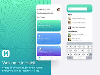Heuristic Rule 05 - Habit Apps interaction interaction design interactions ui uidesign ux