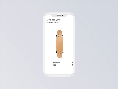 Skate Shop Design app design product product design productview prototype ui ux