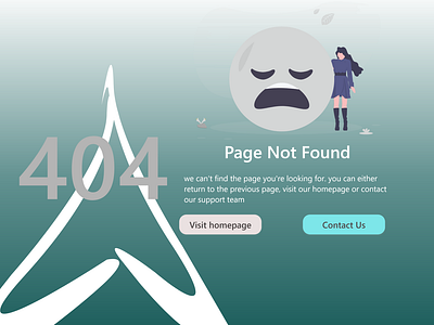 404 page design