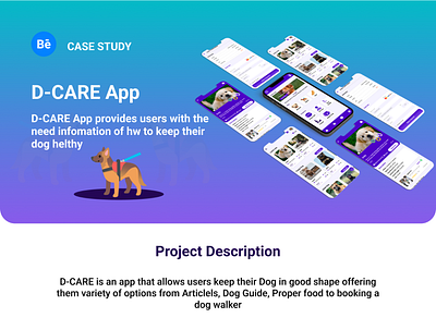 D-care App branding design graphic design illustration typography ui ux vector web design