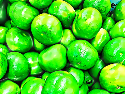 𝙁𝙧𝙚𝙨𝙝 𝙂𝙧𝙚𝙚𝙣 𝙇𝙚𝙢𝙤𝙣 𝘿𝙞𝙜𝙞𝙩𝙖𝙡 𝘼𝙧𝙩 art artgallery artwork citrus closeup color delicious desktop food foodart fruit health healthappleinfo healthy illustration lemon market nature paintings tropical