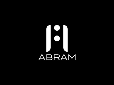 Abram Logo branding design geometric icon logo mark modernism modernist tesla typography