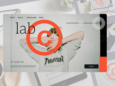 lab. branding design typography ui web