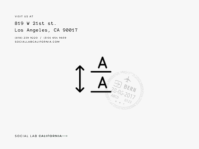 social lab. california branding design graphic design illustration typography