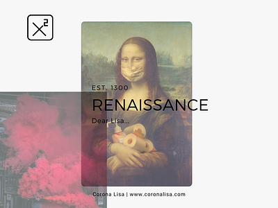 2020 renaissance. design graphic design typography ui vector