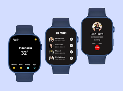 Design Smart Watch UI