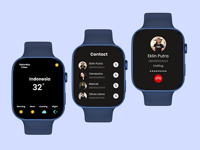 Design Smart Watch UI