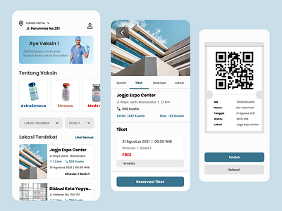 Vaccine App | UI Design