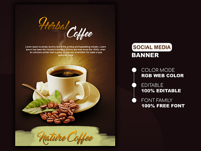 Social Media Banner Post Design Template creative design illustration photoshop poster