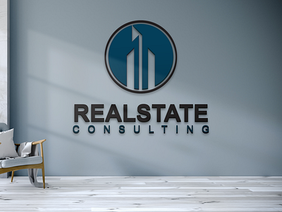 Realstate Consulting Logo Design branding busines creative design graphic design illustration logo realstate consulting logo vector