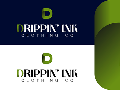 Drippin’ Ink Logo Design branding busines creative design graphic design illustration logo ui ux vector