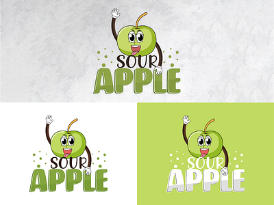 Sour Apple Logo Design