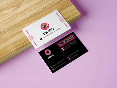 Photographer business card