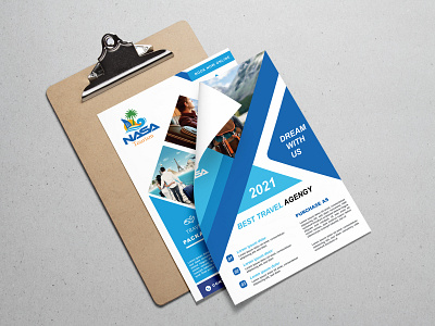 Travel Agency Flyer Design