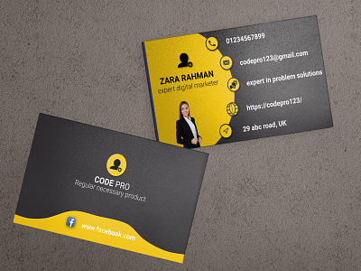 Digital Marketing Business Card Design