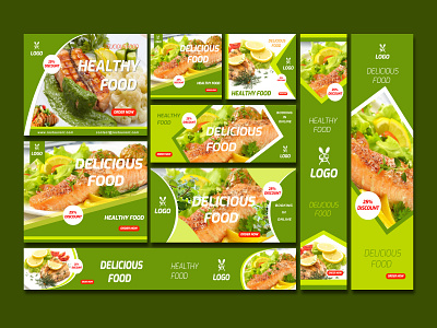 Restaurant Web Banner Design