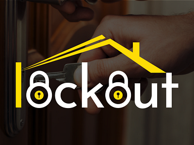 Lock Out logo braiding company logo design branding business logo design graphic design lock out logo lockers logo logo unique logo vector