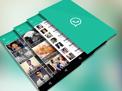 WhatsApp Material L Design Concept manoj bhadana material design mobile app whatsapp whatsapp lollipop whatsapp redesign