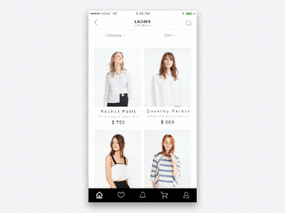 Animation - Fashion Apparel App