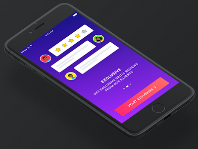 Onboarding Screen clean design ios app ui user experience user interface user onboarding ux