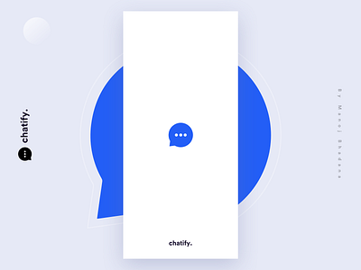 Splash Screen Design - Chatify