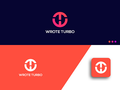 MODERN LOGO DESIGN || WT Word Mark Logo Design