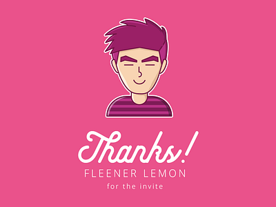 Thanks first shot illustrations thanks