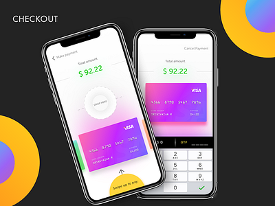 Credit Card Checkout app checkout clean concept creative dailyui design ios pay simple ui ux