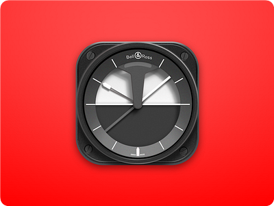 App Icon 2d app clock dailyui icon illustration ios ui ux vector watch
